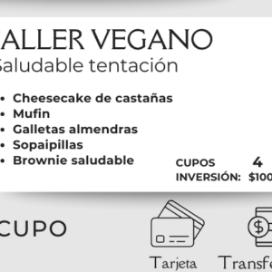 Taller Vegano 13 Diciembre